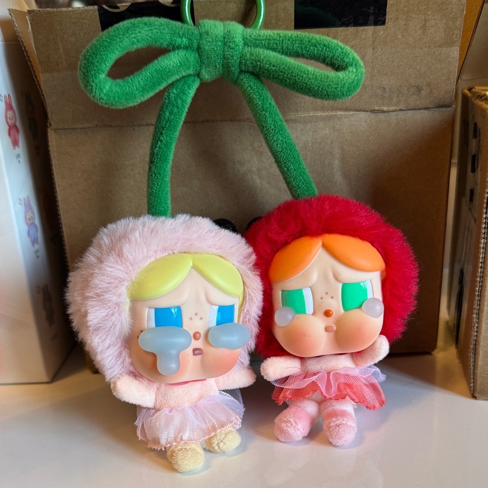 CRYBABY LOVE YOU CHERRY MUCH Plush Keychain